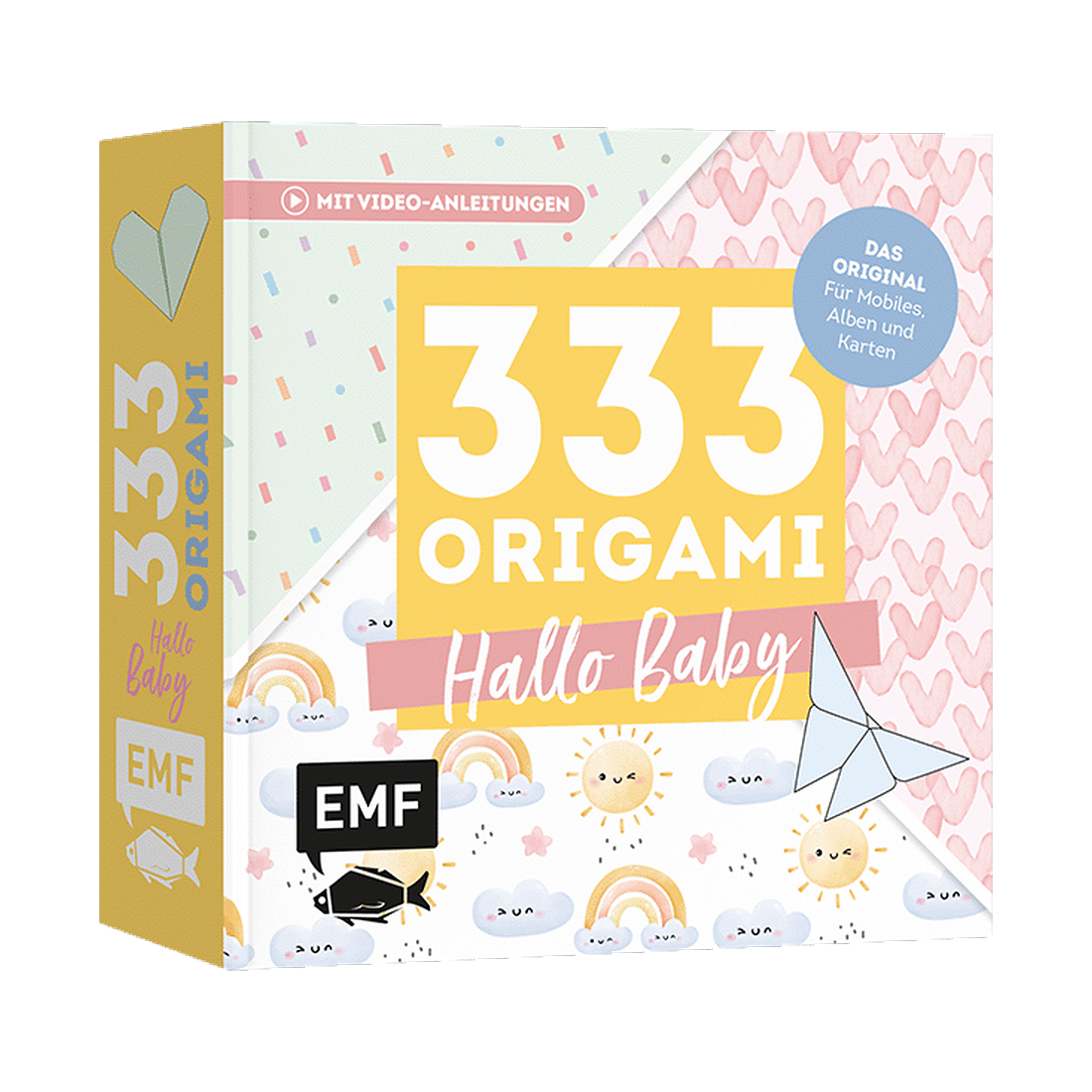 333 Origami – Hallo Baby – Niedliche Papiere zum Basteln von Mobiles, Alben, Karten von EMF