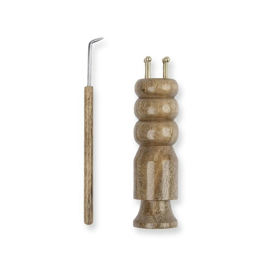 Pro Lana Strickpüppchen aus Mangoholz – Mia