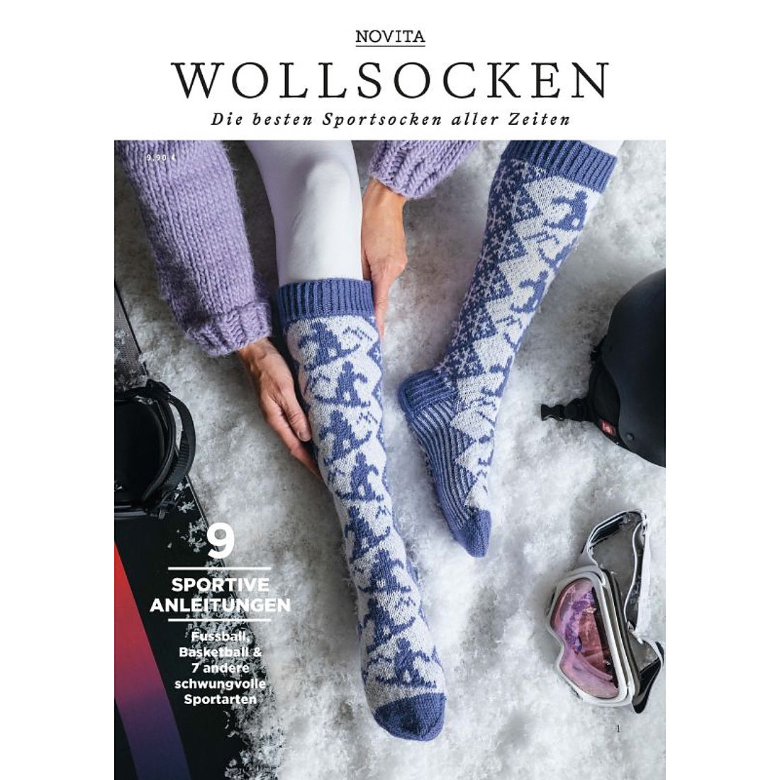 Novita Bookazine Sportsocken – gedrucktes Magazin auf Deutsch
