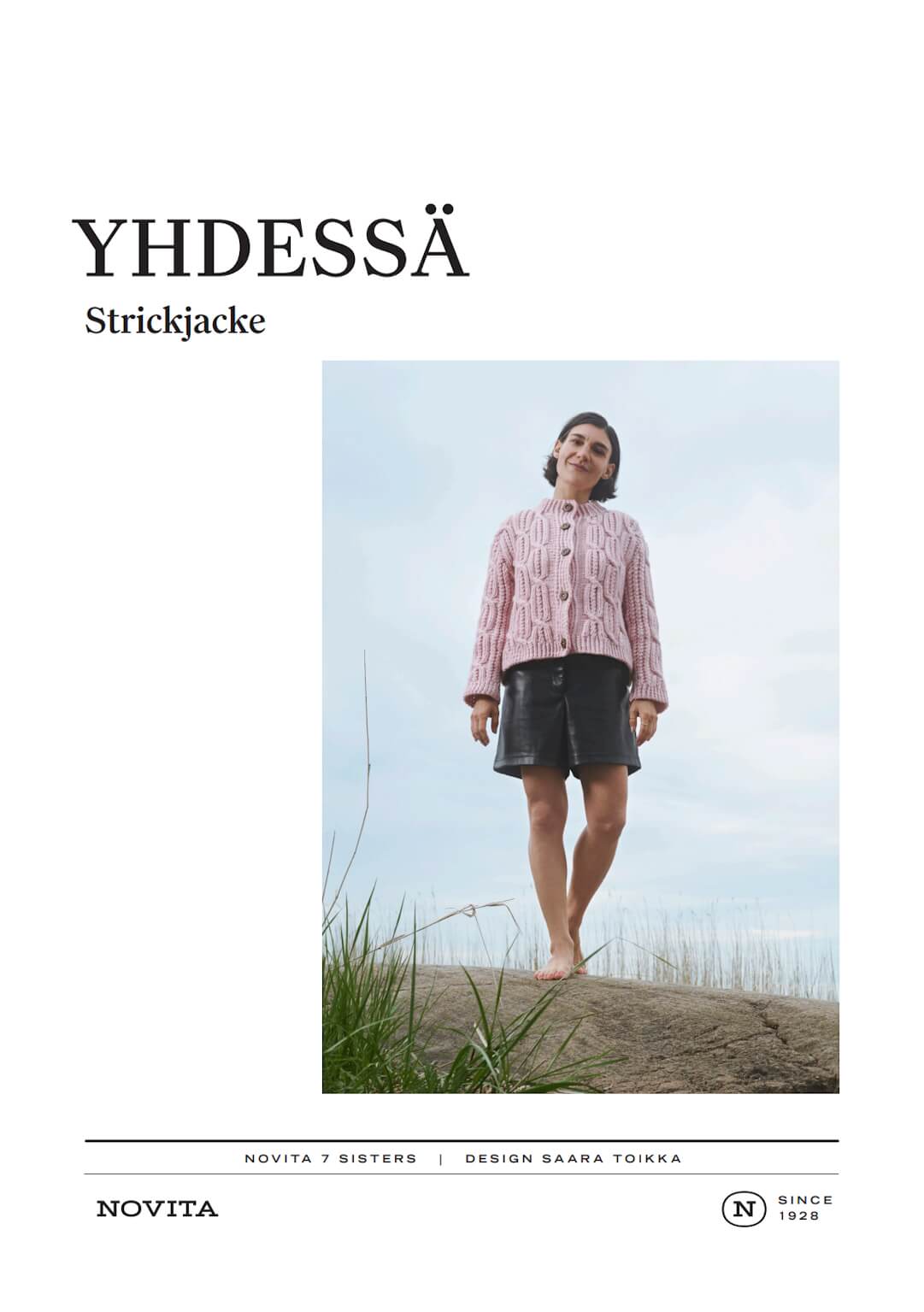 Novita YHDESSÄ – Strickanleitung Damen-Strickjacke