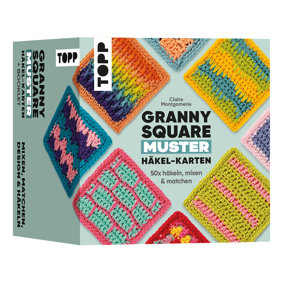 Granny Square - Muster Häkel-Karten von frechverlag
