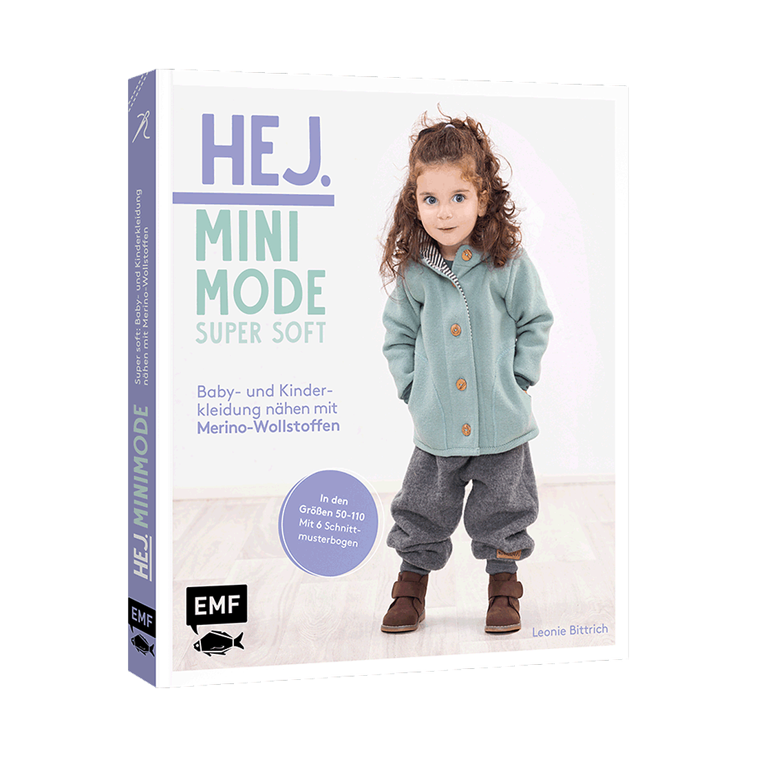 Hej Minimode – Super soft: Baby- und Kinderkleidung nähen mit Merino-Wollstoffen von EMF
