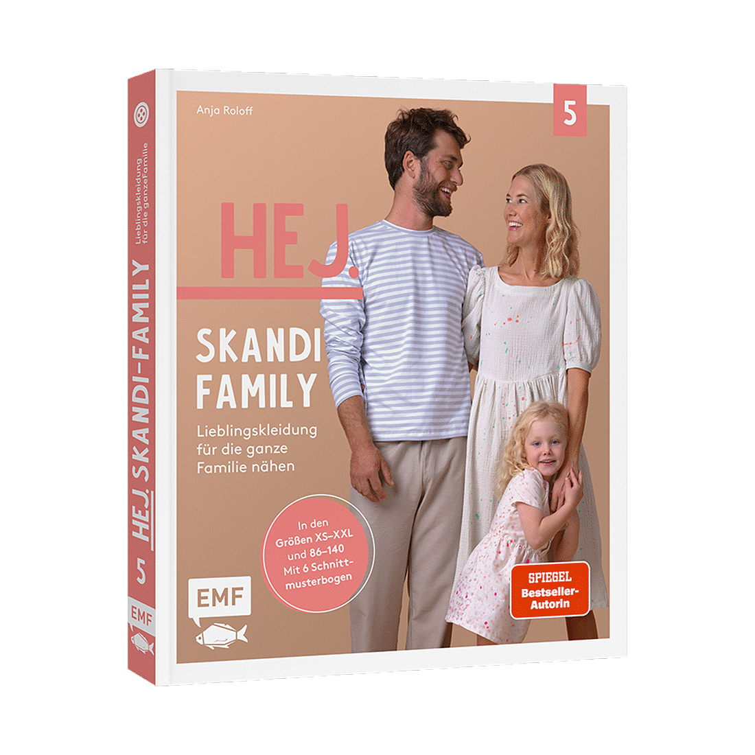 Hej. Skandi-Family – Band 5 – Lieblingskleidung für die ganze Familie nähen von EMF