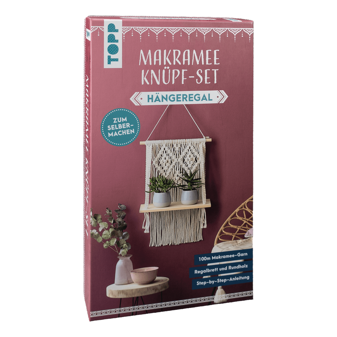 Makramee-Set Hängeregal von frechverlag