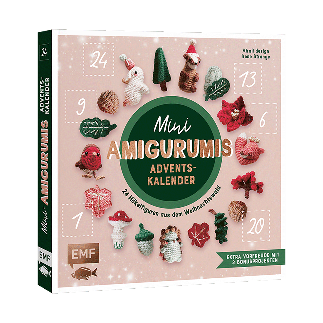 Mini-Amigurumis Adventskalender - Weihnachten im Wald von EMF