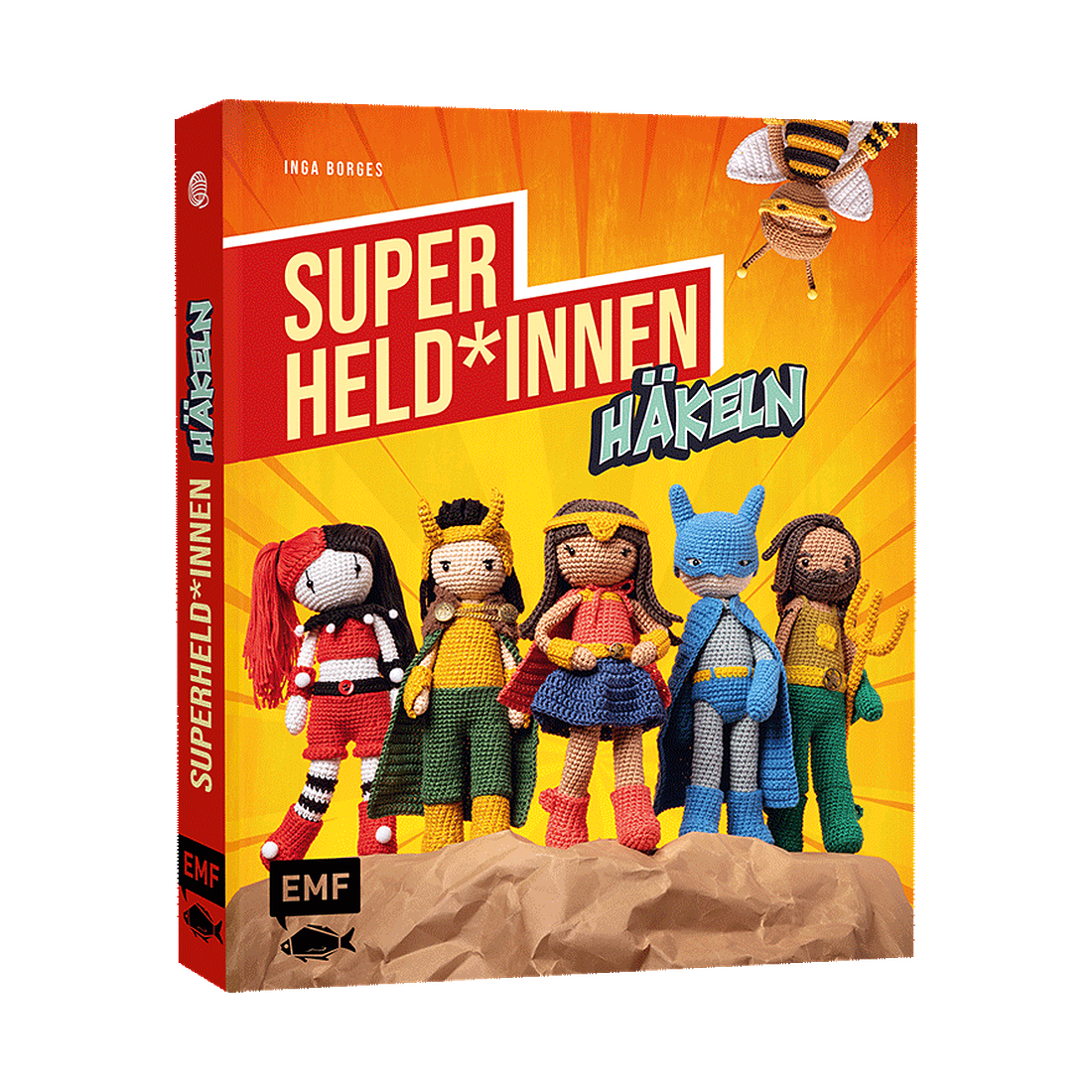 Superhelden und -heldinnen häkeln von EMF