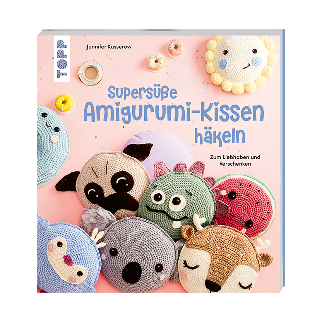 Supersüße Amigurumi-Kissen häkeln von frechverlag