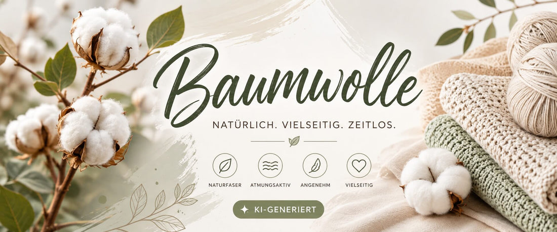 Baumwolle – Herkunft, Herstellung, Eigenschaften und Mischgarne