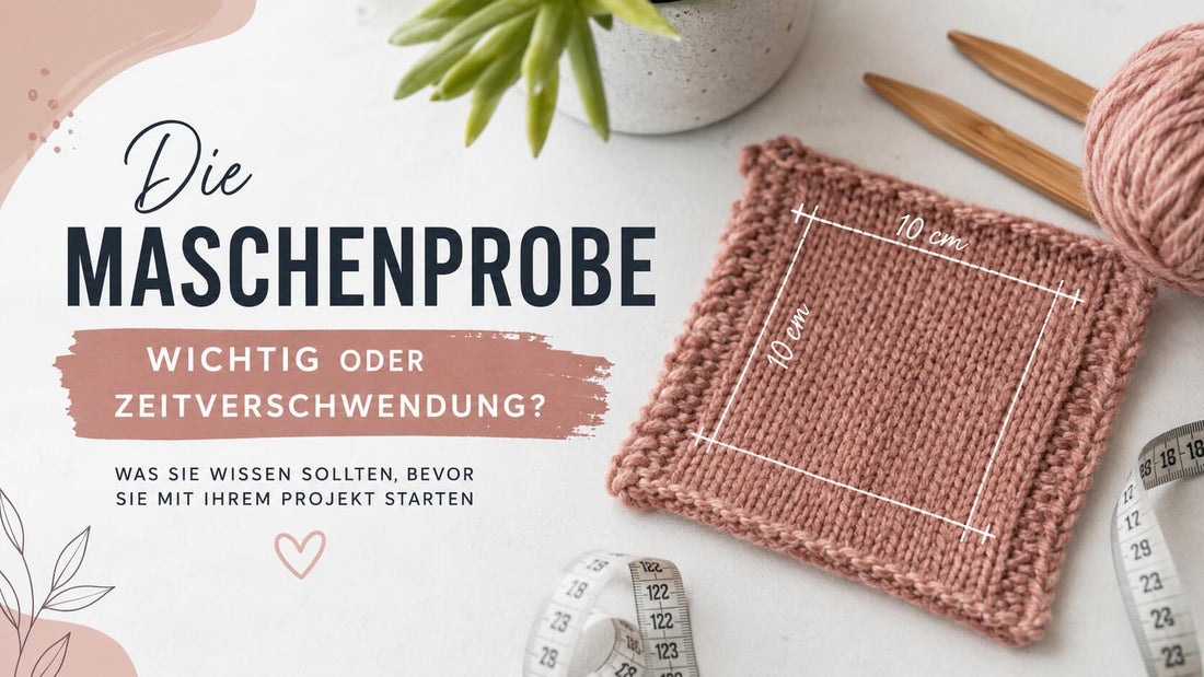 Die Maschenprobe – wichtig oder Zeitverschwendung?