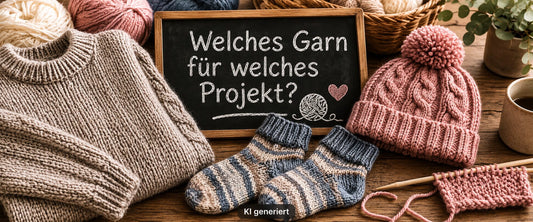 Welches Garn für welches Projekt?
