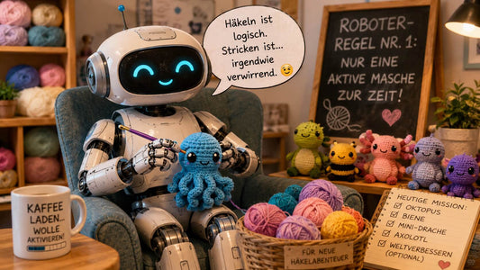Warum Roboter lieber häkeln als stricken