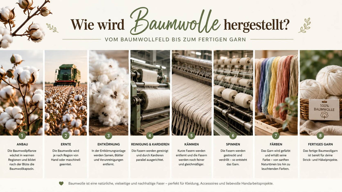 Wie wird Baumwolle hergestellt?