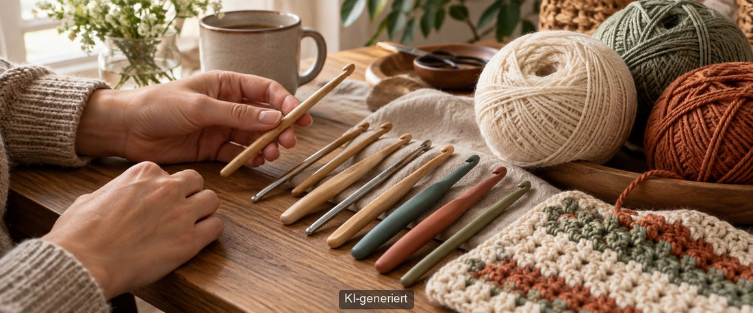Crochet Hook erklärt: Die passende Häkelnadel für Hand und Garn