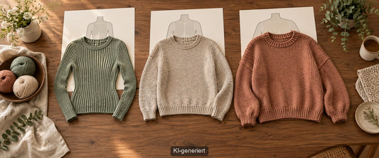 Positive und negative Mehrweite: So sitzt Strickkleidung richtig