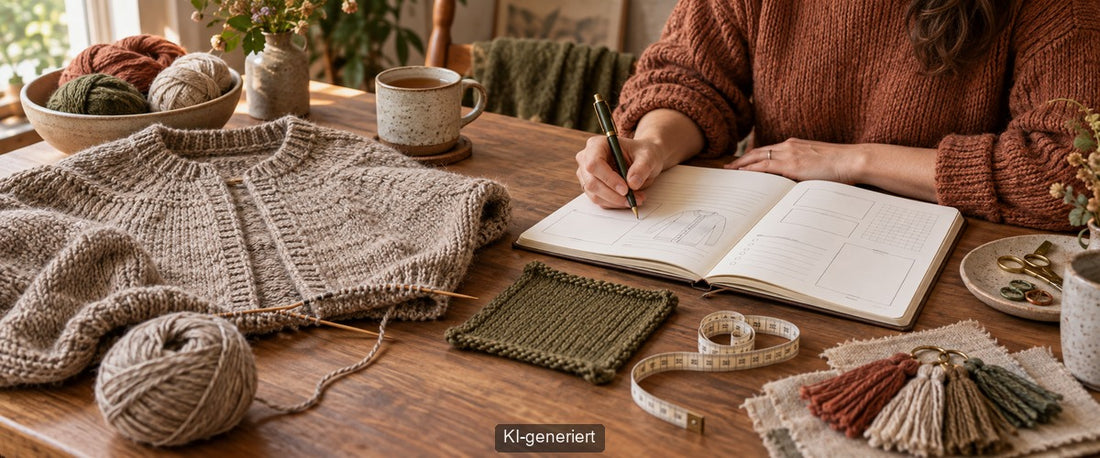 Projekttagebuch für Stricken und Häkeln: So hältst Du alles fest