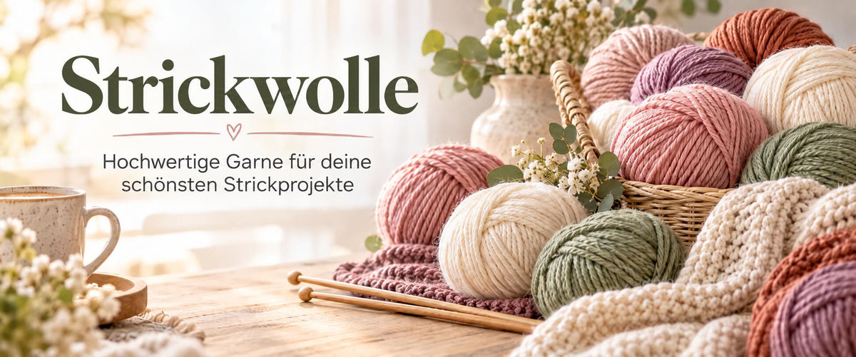 Strickwolle