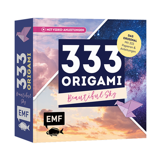 333 Origami – Beautiful Sky – Zauberschöne Papiere falten von EMF