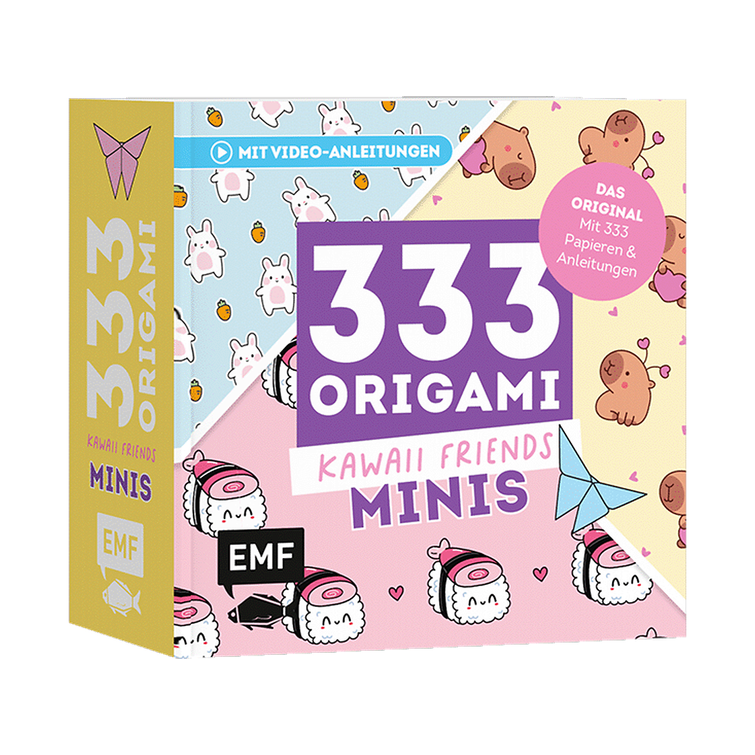 333 Origami Minis – Kawaii-Friends von EMF