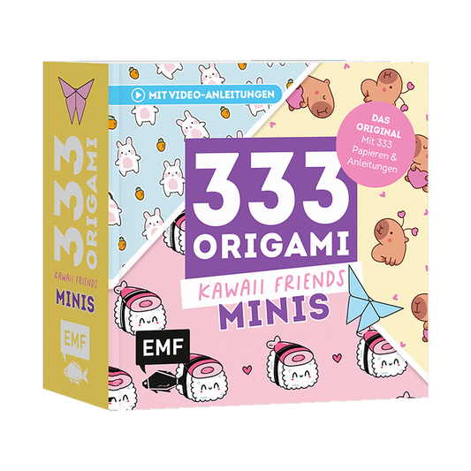 333 Origami Minis – Kawaii-Friends von EMF