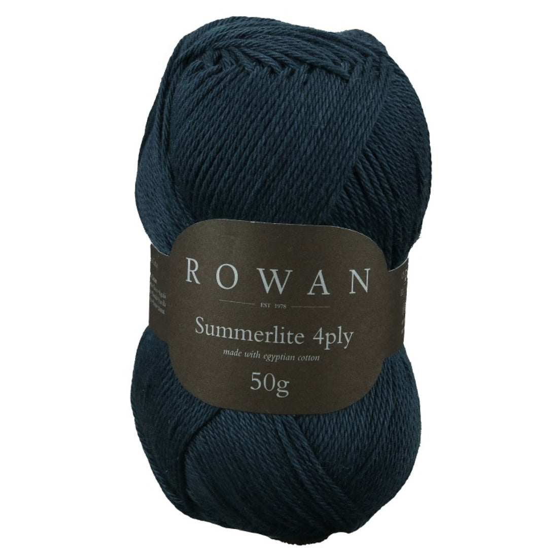 Summerlite 4-fädig von Rowan | 50g – Navy Ink [429]