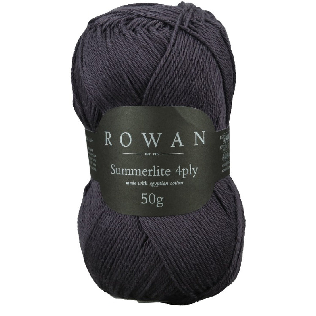 Summerlite 4-fädig von Rowan | 50g – Aubergine [432]