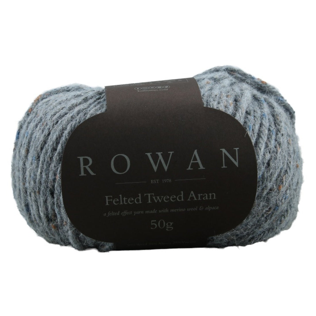 Felted Tweed Aran von Rowan | 50g – Granite [719]