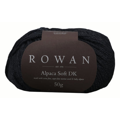 Alpaca Soft DK von Rowan | 50g – Simply Black [216]