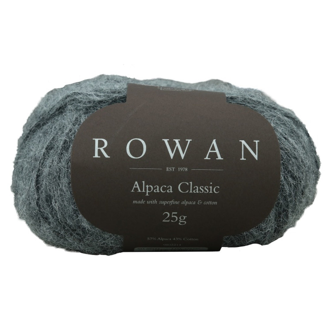 Alpaca Classic von Rowan | 25g – Charcoal Melange [102]