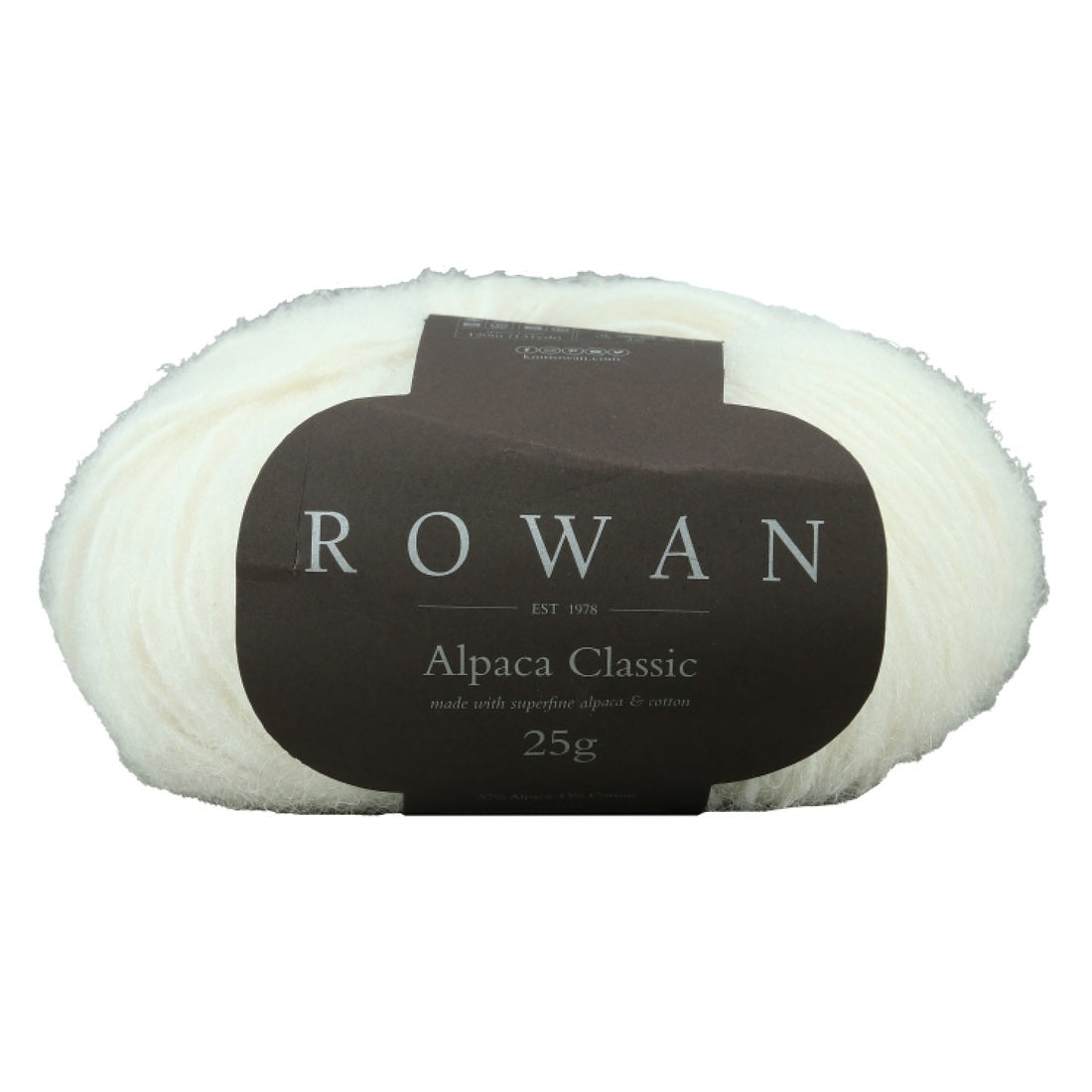 Alpaca Classic von Rowan | 25g – Snowflake White [115]
