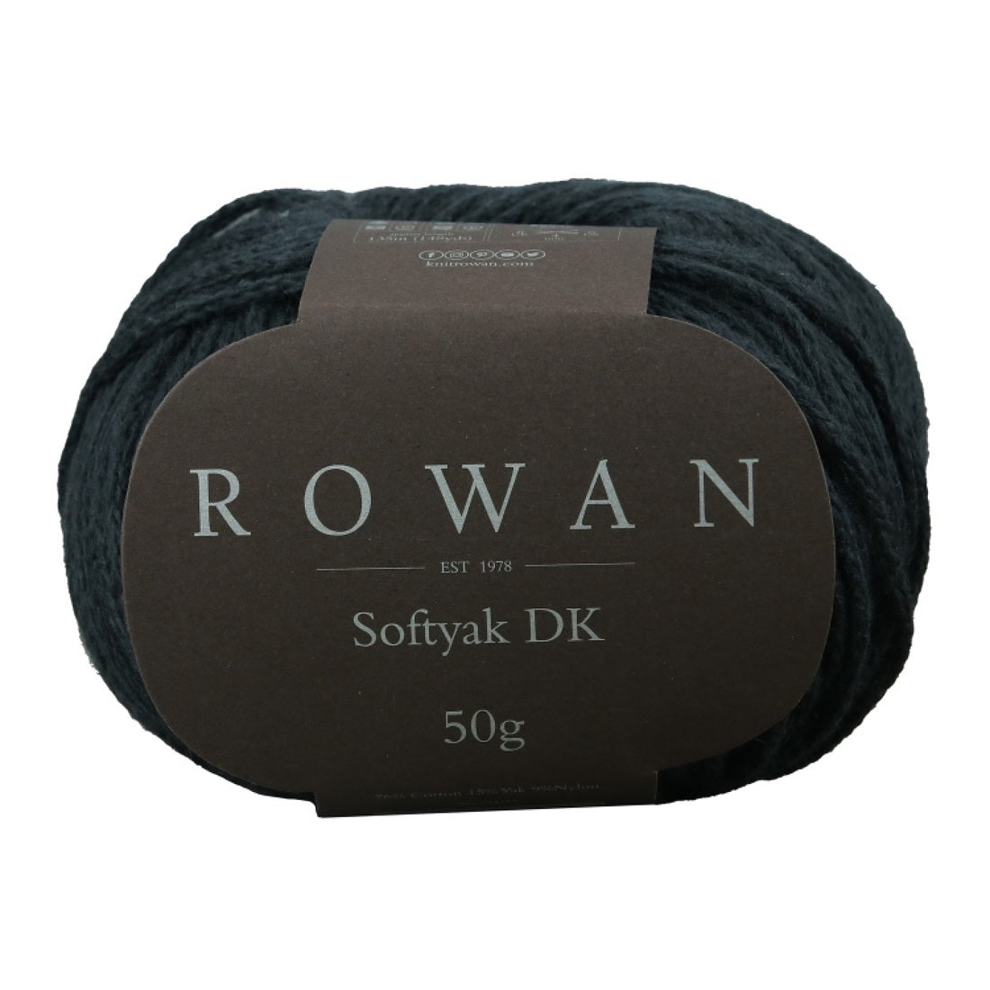 Softyak DK von Rowan | 50g – Black [250]