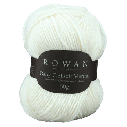 Baby Cashsoft Merino von Rowan | 50g – Snowflake [101]