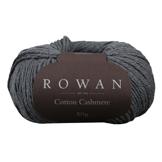 Cotton Cashmere von Rowan | 50g – Charcoal [232]