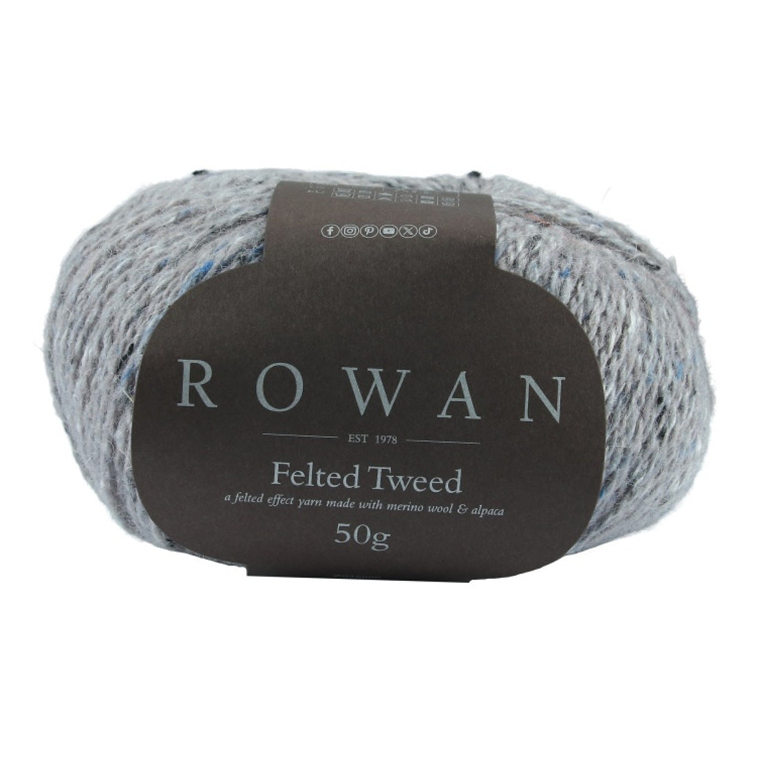 Felted Tweed von Rowan | 50g – aluminium [210]