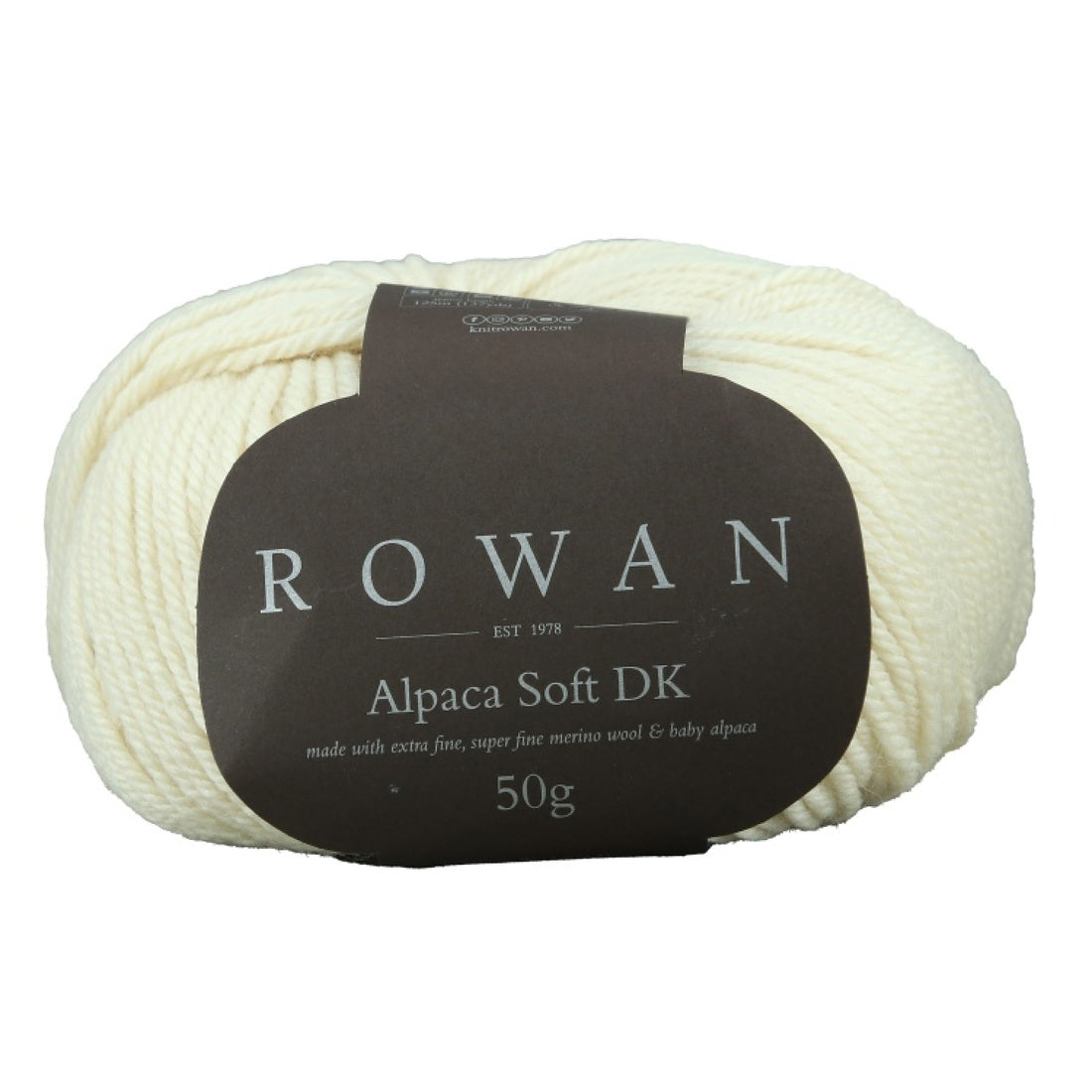 Alpaca Soft DK von Rowan | 50g – Off White [221]