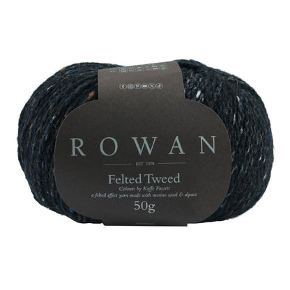 Felted Tweed von Rowan | 50g – black [211]