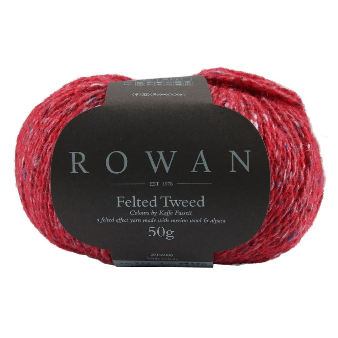 Felted Tweed von Rowan | 50g – scarlet [222]