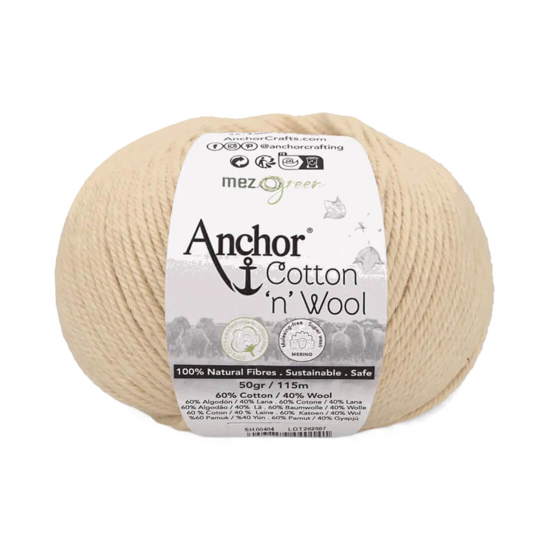 Anchor Cotton Wool | 50g