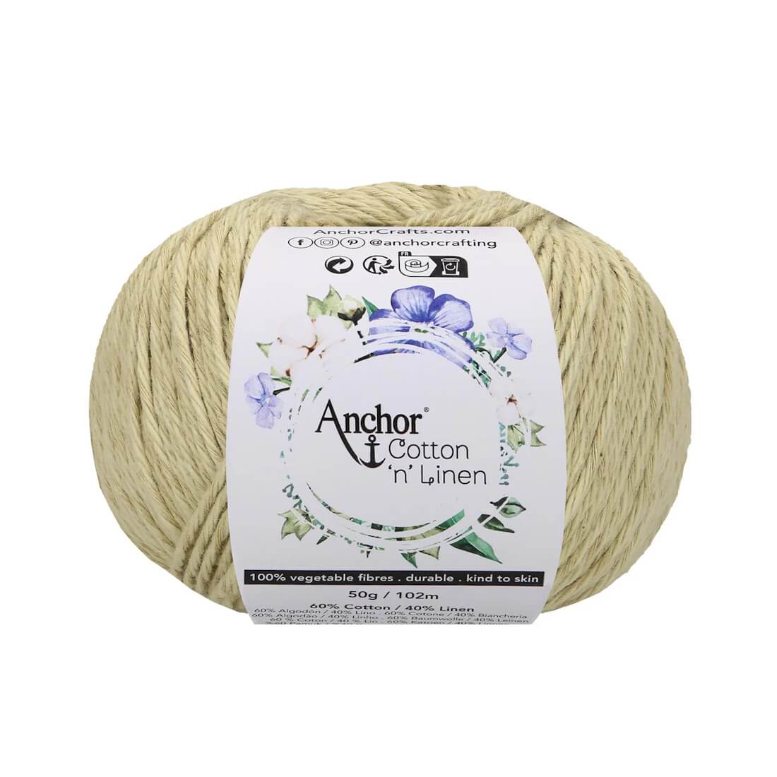 Anchor Cotton Linen | 50g