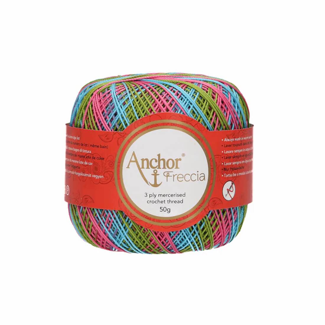 Anchor Freccia Multicolor Stärke 12 | 50 g