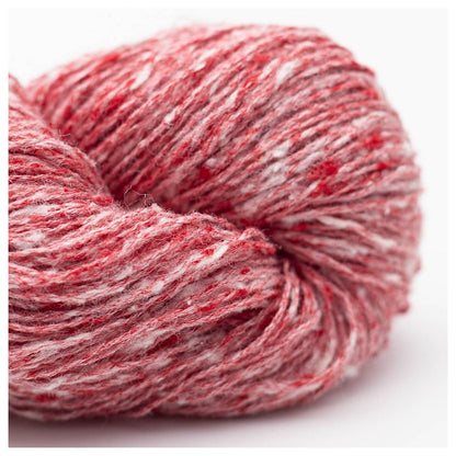 Tussah Tweed von BC Garn | 50g – 48 Rot Weiß