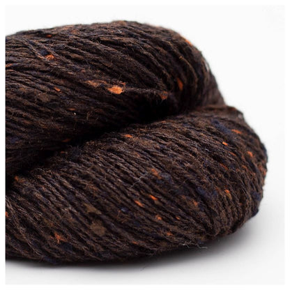 Tussah Tweed von BC Garn | 50g – 08 Schwarzbraun