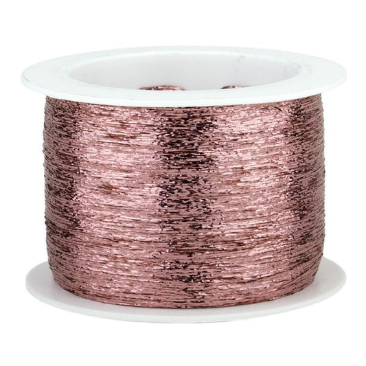 Glitzer Beilaufgarn von Woolly Hugs – Rosé [303]