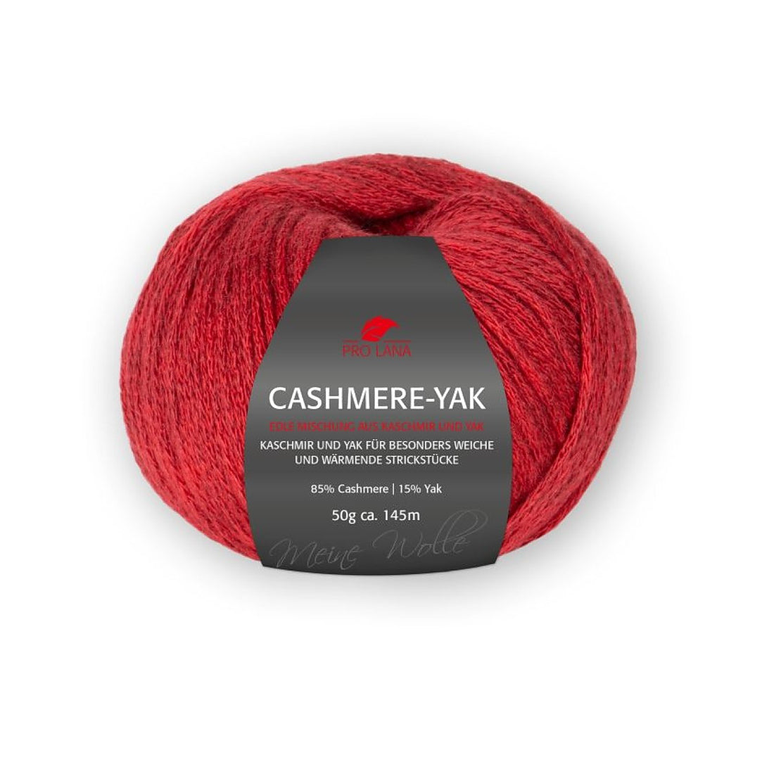 Cashmere-Yak von Pro Lana – Weinrot [030]