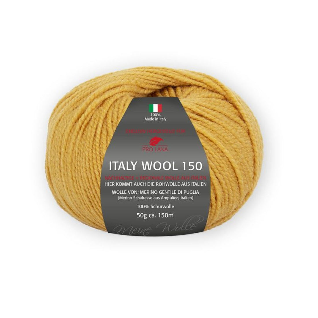 Italy Wool 150 von Pro Lana – Gold [122]