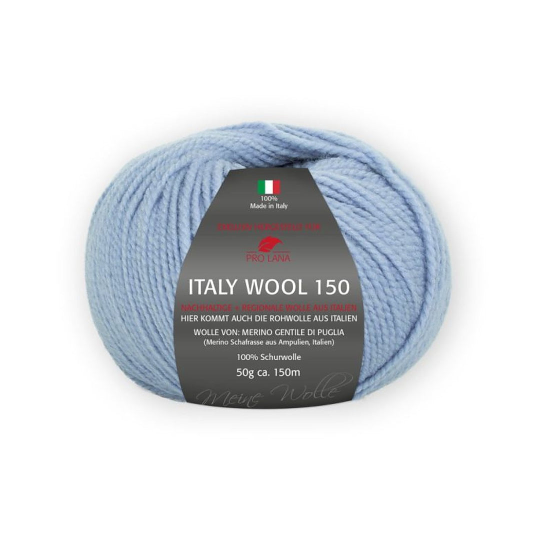 Italy Wool 150 von Pro Lana – Hellblau [157]