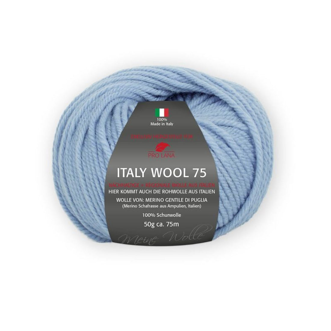 Italy Wool 75 von Pro Lana – Hellblau [257]