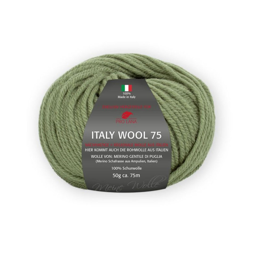 Italy Wool 75 von Pro Lana – Khaki [271]