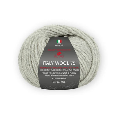 Italy Wool 75 von Pro Lana – Hellgrau meliert [291]