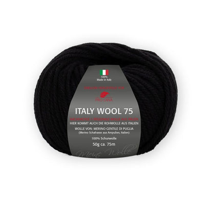 Italy Wool 75 von Pro Lana – Schwarz [299]