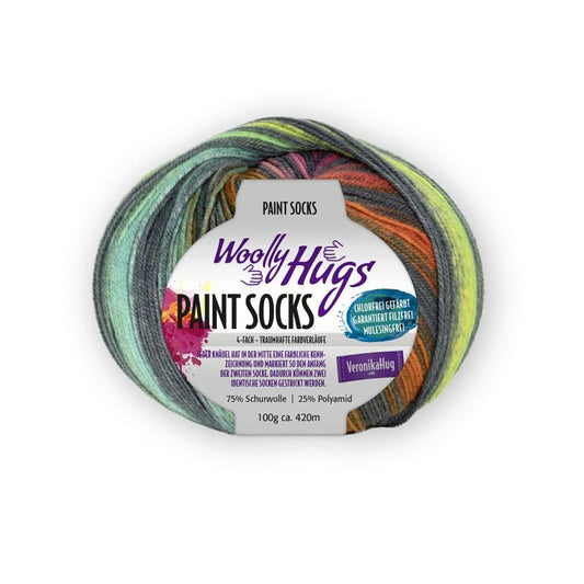 Paint Socks von Woolly Hugs – Regenbogen [203]